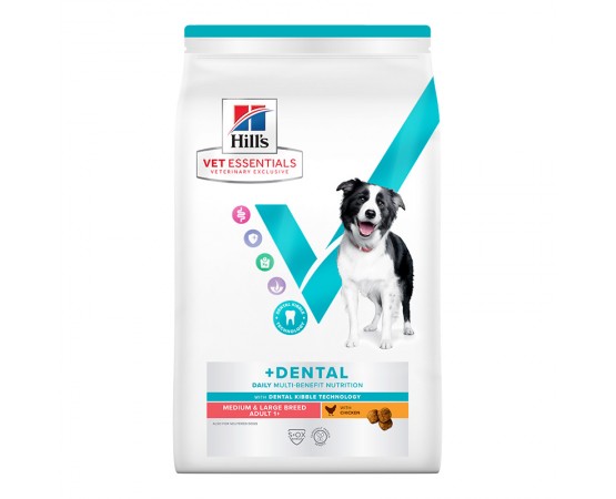 Hill's VetEssentials Canine MULTI-BENEFIT + DENTAL Adult Medium & Large Breed mit Huhn