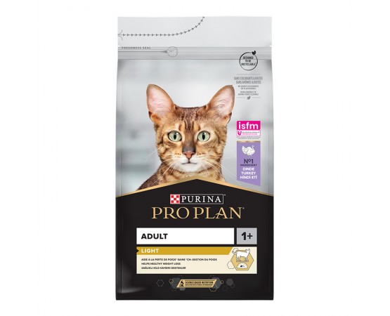 Purina ProPlan Cat Light Adult Optilight mit Truthahn 3 kg