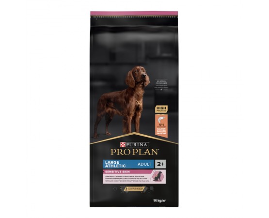 Purina ProPlan Large Athletic Adult Sensitive Skin mit Lachs 14 kg