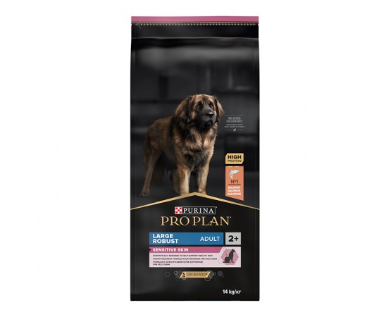 Purina ProPlan Large Robust Adult Sensitive Skin mit Lachs 14 kg