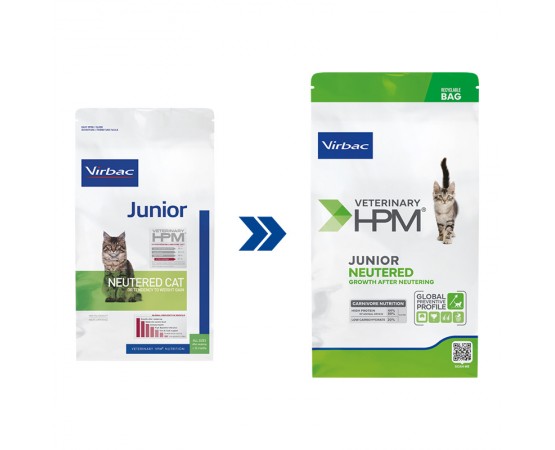 Virbac Veterinary HPM Cat Junior Neutered